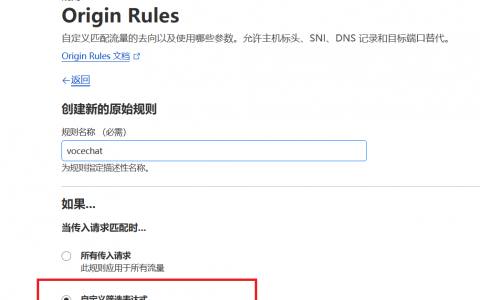 利用Cloudflare的Origin Rules实现自定域回源指定端口